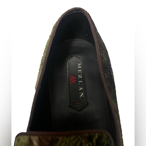 MEZLAN Caprio Smoking Slippers Size 10.5